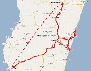 Reiseroute